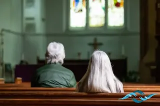 Sitting in a Church Pew