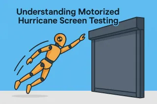 The Crash Test Dummy for Motorized Hurricane Screens