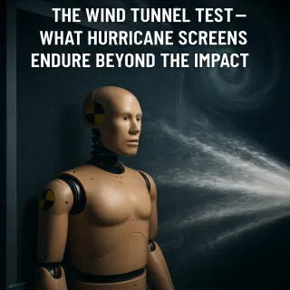 Beyond Impact: Why Hurricane Screens Must Pass the Wind Load Test