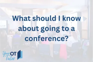 What should I know about going to a conference?
