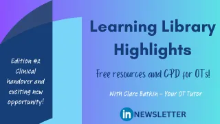 Learning Library highlights: Clinical Handover
