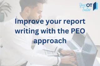 Improve your report writing with the PEO approach