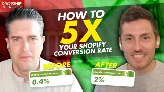 How To 5x Your Shopify Conversion Rate with Jon MacDonald (Episode 62)
