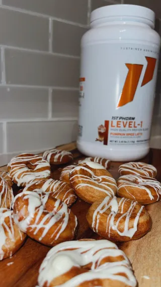 Pumpkin Spice Donuts