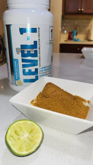 High Protein Key lime Pie 