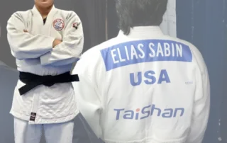 SENSEI SABIN COMPETES FOR TEAM USA AT THE IJF WORLD CHAMPIONSHIPS IN GUAYAQUIL, ECUADOR