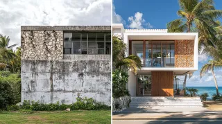 Transform Your Beachfront Home: From Plain Concrete to Stunning Curb Appeal