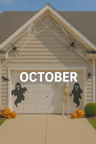 Is Your Garage Door Safe for Trick-or-Treaters?