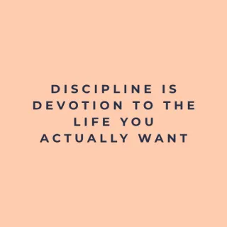Discipline Isn’t Sexy