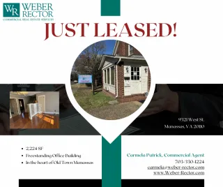 JUST LEASED - OFFICE IN MANASSAS