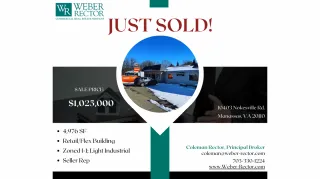 Just Sold - Prime Flex/Retail Space on Rt. 28