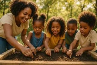 Springtime Wonders: How Nature Becomes Our Classroom at CVA
