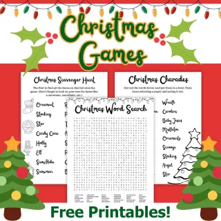 Spice Up Your Seasonal Celebrations with Free Christmas Game Printables!