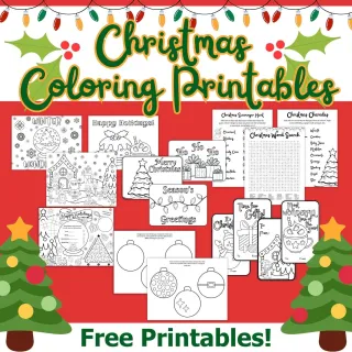 Color Your Way into the Holiday Spirit with FREE Printables!