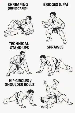 BJJ Warm-Up Drills You Can Do at Home