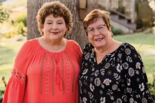 Julia Federle and Margaret Feeding - Friendship