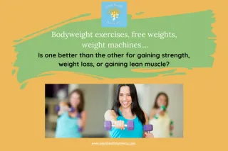 Bodyweight Workouts versus Weight Machine or Free Weights Workouts: is one better than the other?