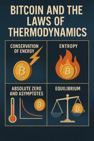 Bitcoin and the Laws of Thermodynamics