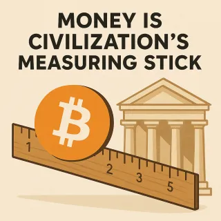 Money Is Civilization’s Measuring Stick
