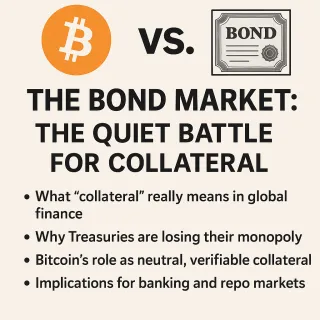 Bitcoin vs. The Bond Market: The Quiet Battle for Collateral