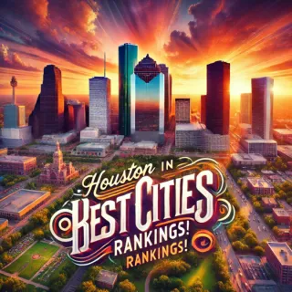 🌟🚀 Houston Triumphs Over Texas Rivals in Best Cities Rankings 🌟🙌