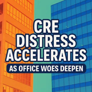 💥 CRE Credit Crunch 2025: Debt Pressure Mounts as Office Sector Falters 🏢