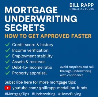 🏦 Mortgage Underwriting Secrets: What Lenders Look For & How to Prepare 🔑