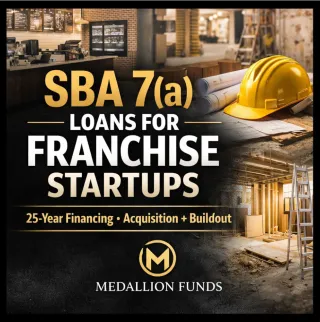 🏪 SBA 7(a) Loans Explained: How to Buy a Franchise, Fund a Buildout, and Lock in 25-Year Financing 📈