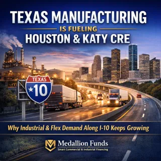 🏭📈 Texas Manufacturing Boom Is Fueling Houston & Katy Commercial Real Estate Demand