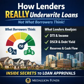 🏦 How Lenders Actually Underwrite Loans (Not What Borrowers Think) 🔍