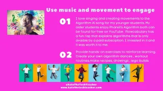 Integrating Music and Movement Activities to Teach Coding Fundamentals