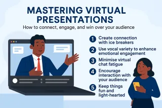 Mastering Virtual Presentations: How to Connect, Engage, and Win Over Your Audience