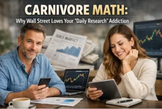 Carnivore Math:: Wall Street Loves Your 'Daily Research'  Addiction