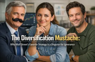 The Diversification Mustache: Why Wall Street's Favorite Strategy is a Disguise for Ignorance