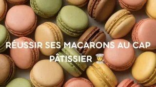Réussir ses macarons au CAP Pâtissier : méthodes, erreurs à éviter et astuces pratiques