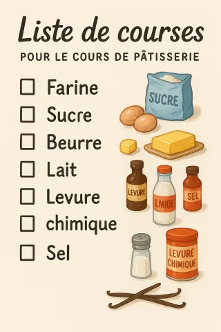 Liste de course, challenge Novembre 2025