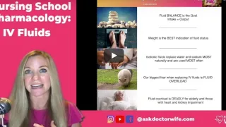 #30 - How to REALLY study Pharmacology: 5 Key Fluid & Electrolyte Concepts