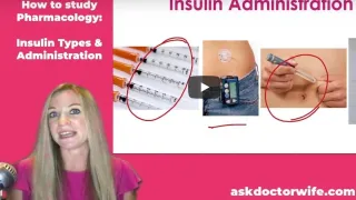 #42 - How to REALLY study Pharmacology: Insulin Types & Administration