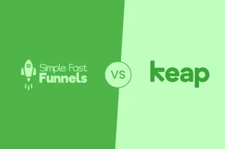 Keap VS Simple Fast Funnels