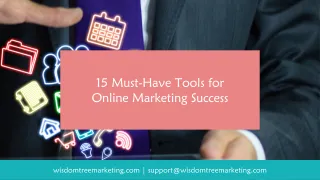 Boost Your Business: Unveiling the 15 Must-Have Tools for Online Marketing Success in 2023
