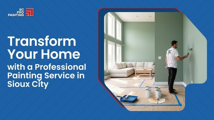 Professional Painting Service Sioux City for Home Innovation