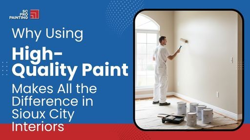 Why High-Quality Interior Paint Sioux City Is Worth It