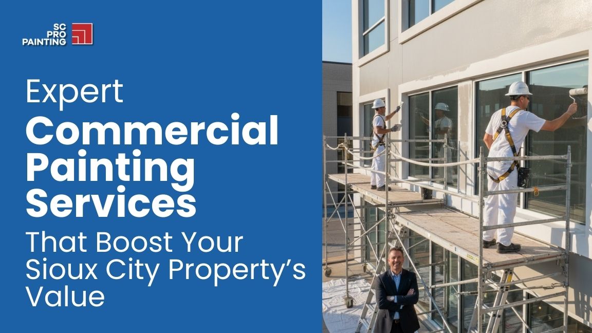 Expert Commercial Paint Services Sioux City: Raise Value