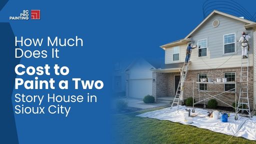 Exterior Painting Cost Sioux City: Two Story House Prices
