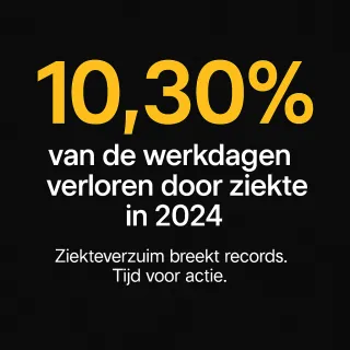 Het ziekteverzuim lijkt overal te stijgen