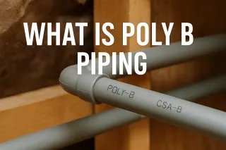 What Is Poly B Piping? | Trav's Plumbing & HVAC
