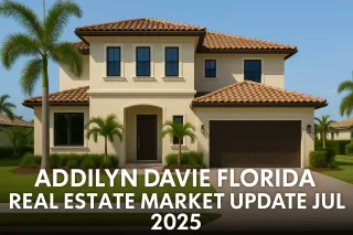 Addilyn Davie Florida Real Estate Market Update July 2025