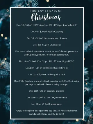 IM of CNY's 12 Days of Christmas Specials are Here!