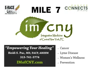 IM of CNY to Sponsor the E-Race Cancer Half Marathon, 10k, and 5k