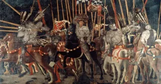 Battle of San Romano by Paolo Uccello